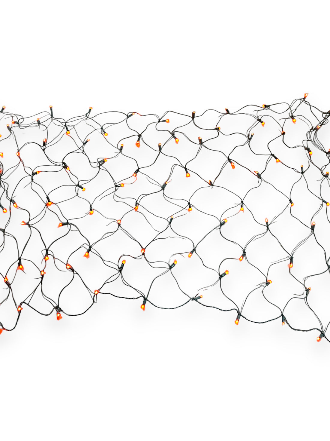 100L Mini Christmas Net Lights/Green WIre