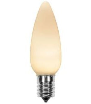 C9 Smooth Warm White Opaque SMD Bulb