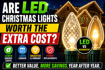 Are LED Christmas Lights Worth the Extra Cost?