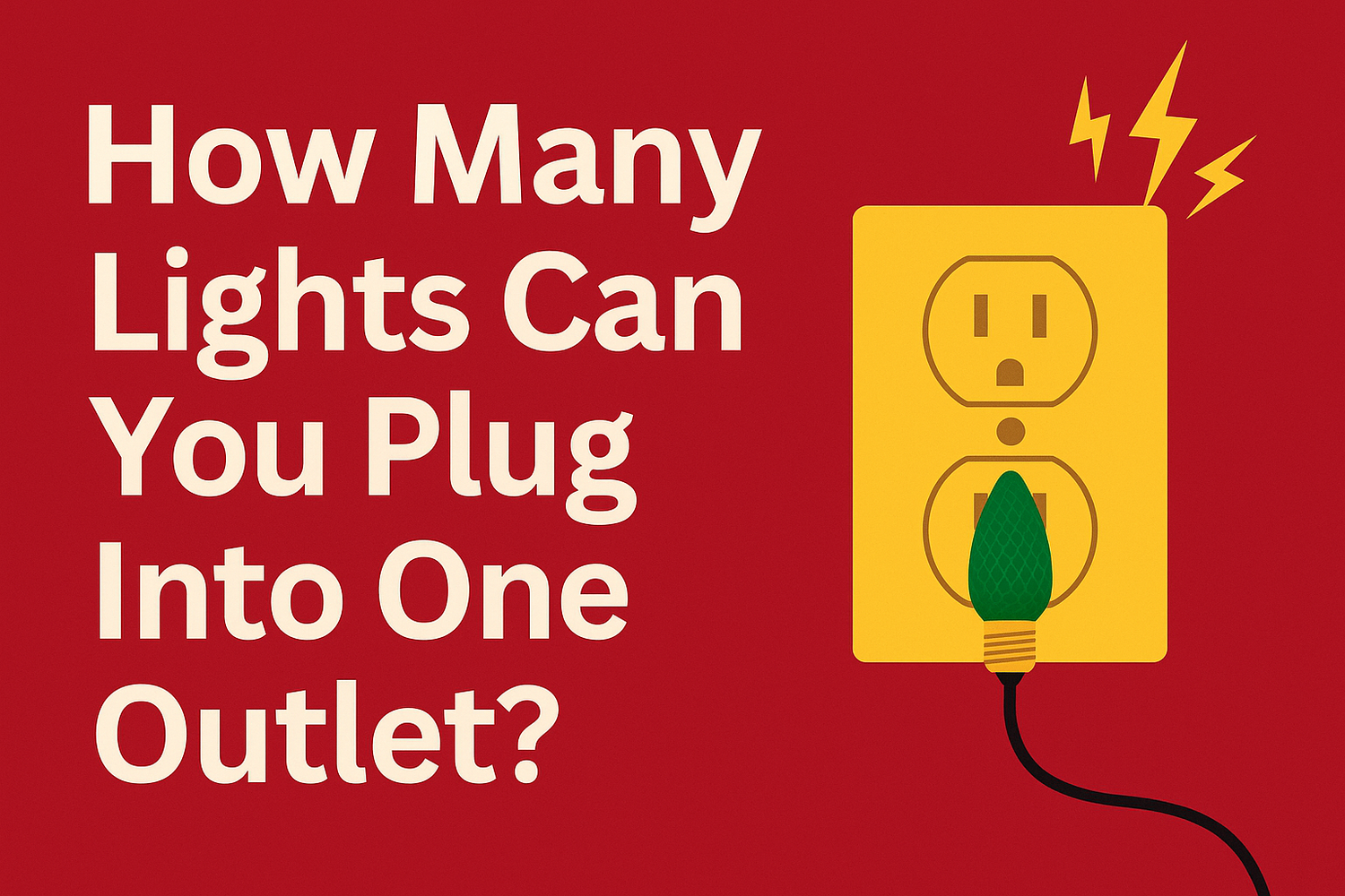 How Many Things Can Be Plugged Into One Outletnull