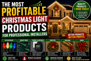 The Most Profitable Christmas Light Products for Professional Installers