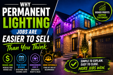 Why Permanent Lighting Jobs Are Easier to Sell Than You Think