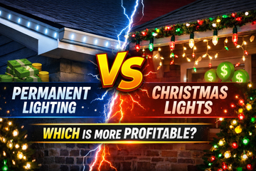 Permanent Lighting vs Christmas Lights: Which Is More Profitable?