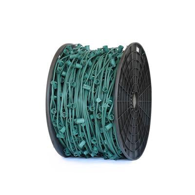 C7 1000' Green Wire Socket Spool (SPT-2)