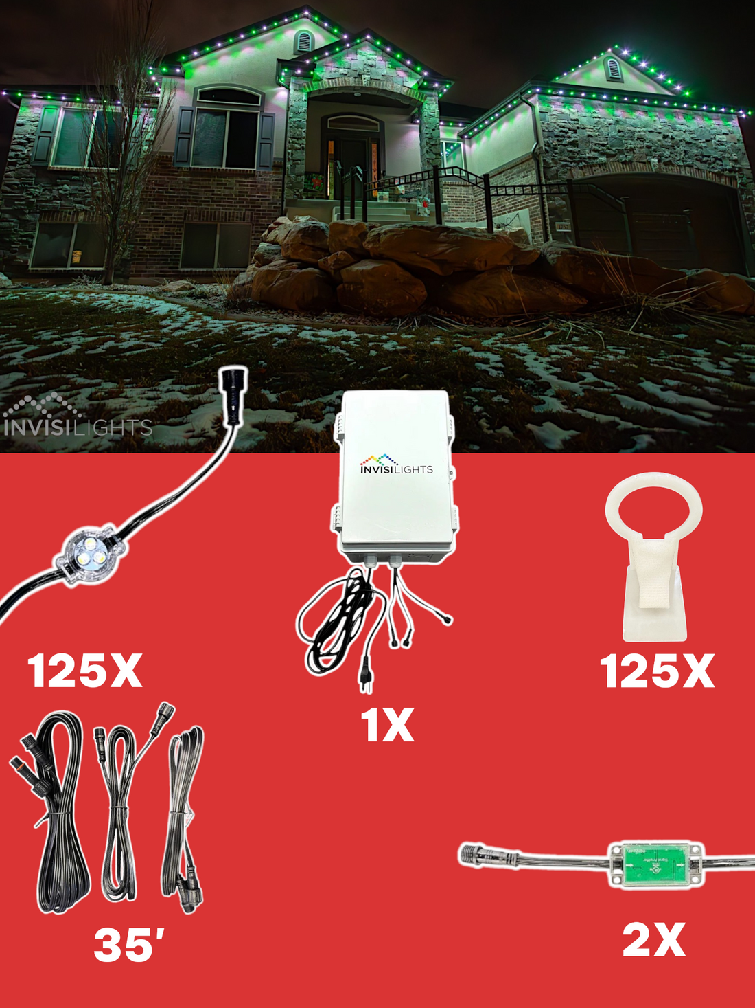 Invisi-Clips 125' Kit