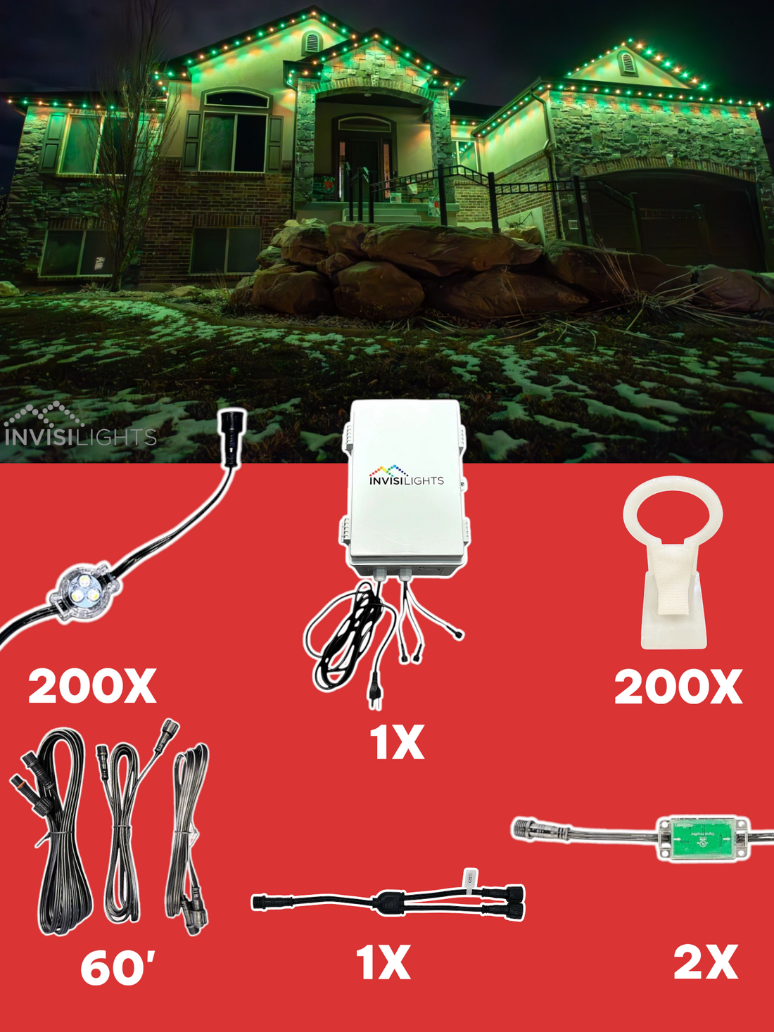 Invisi-Clips 200' Kit