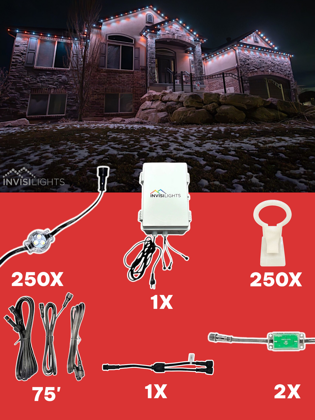 Invisi-Clips 250' Kit