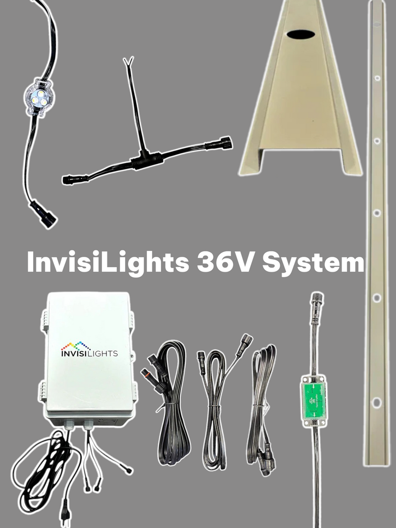 InvisiLights 36V System Components