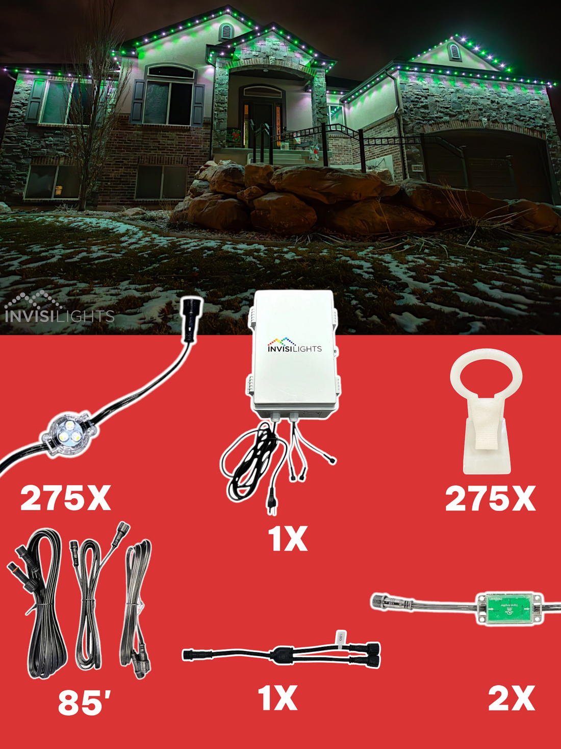 Invisi-Clips 275' Kit