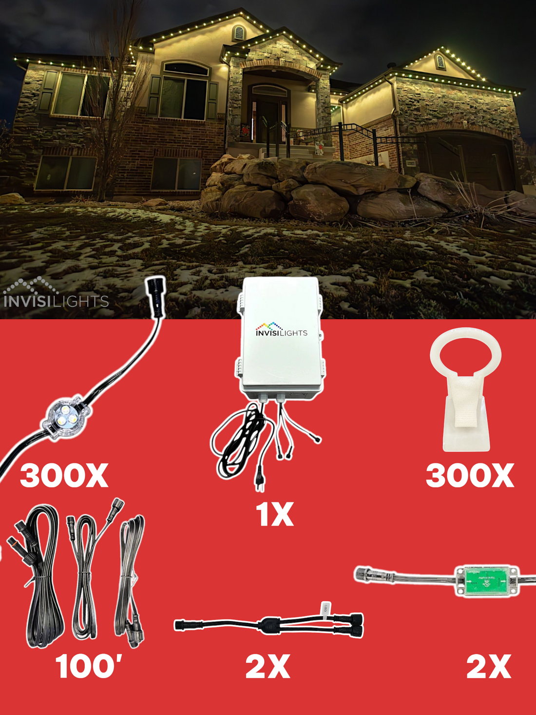 Invisi-Clips 300' Kit