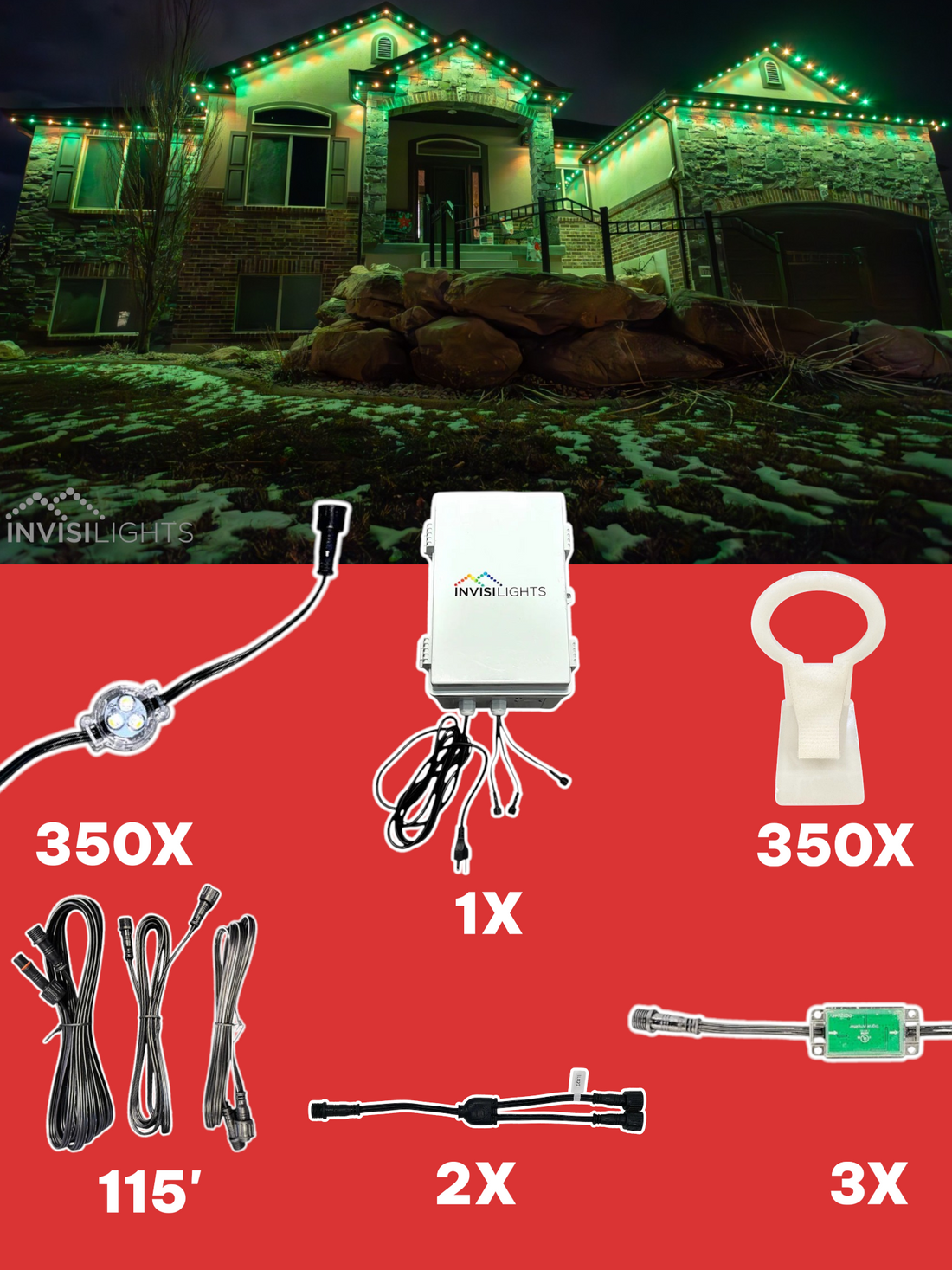 Invisi-Clips 350' Kit