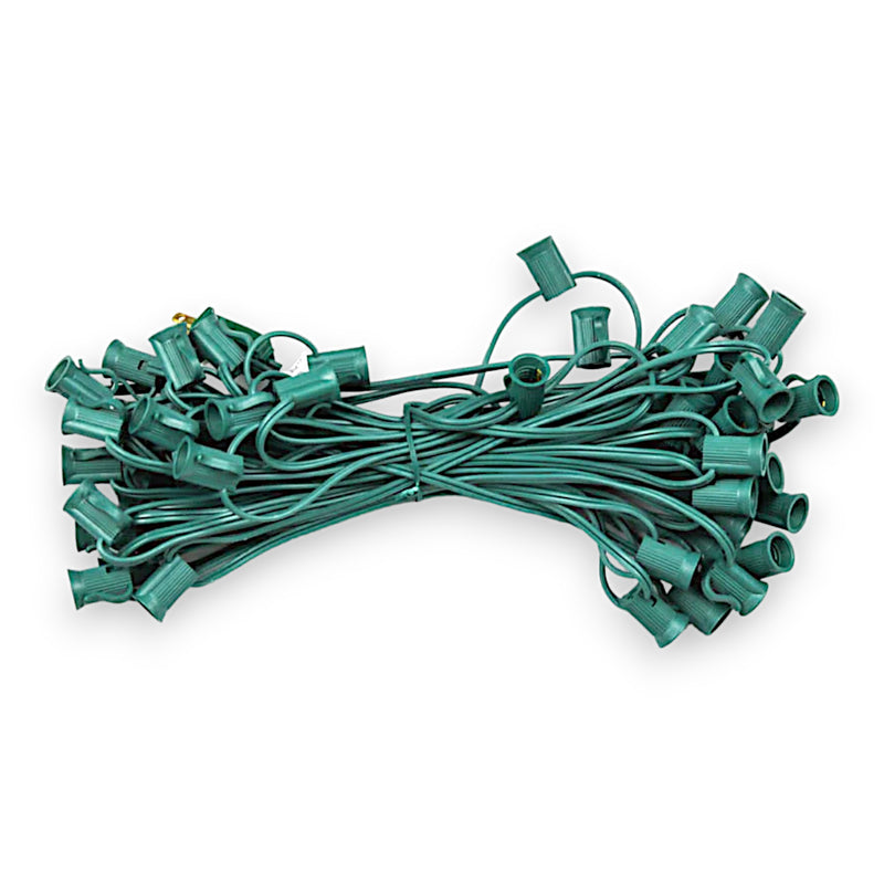 C7 50' 12" Spacing Green Wire Stringer