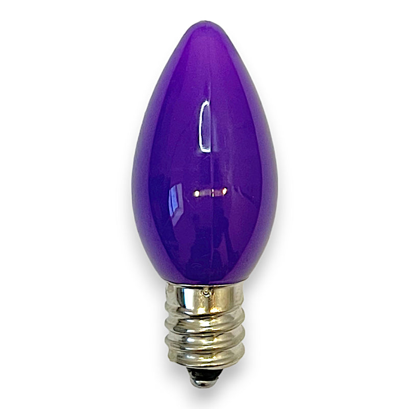 C7 Purple Opaque SMD Bulb (Smooth)