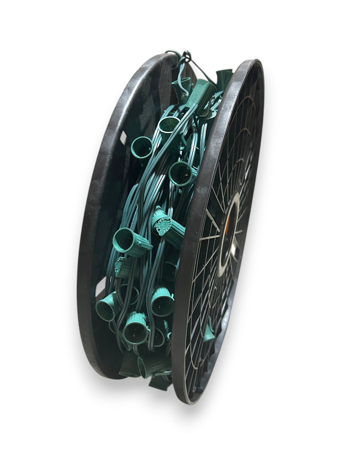 Green C9 250' 12 & 15" Spacing Socket Spools