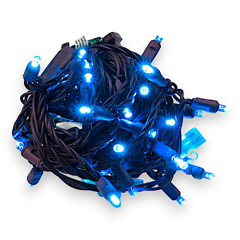 50L Blue Coaxial Concave (CURVED IN) 5MM LED Mini Light (Ball)