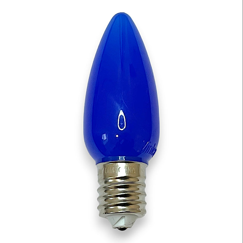 C9 Minleon Opaque Blue SMD V2 Bulb (Smooth)