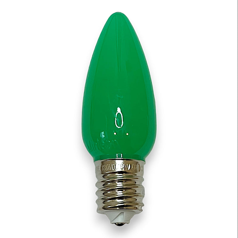 C9 Minleon Opaque Green SMD V2 Bulb (Smooth)