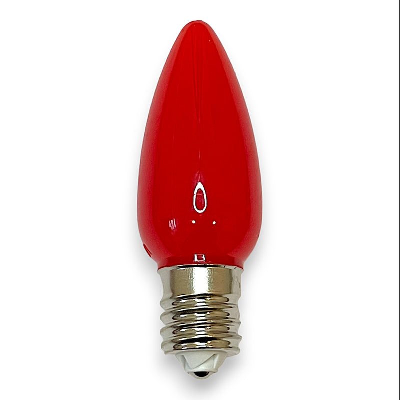 C9 Minleon Opaque Red SMD V2 Bulb (Smooth)
