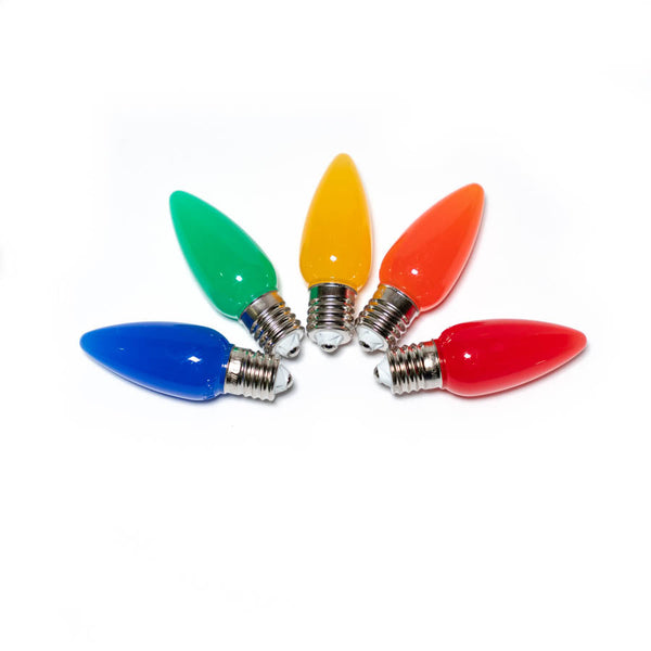 C9 Minleon Opaque Multi Color SMD V2 Bulb (Smooth)