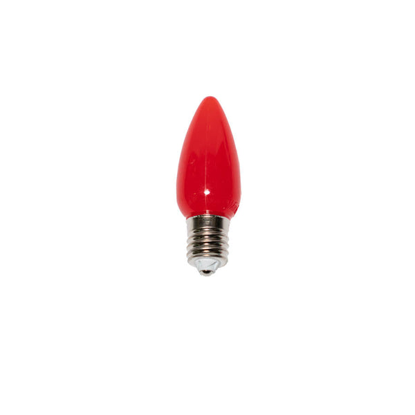 C9 Minleon Opaque Red SMD V2 Bulb (Smooth)
