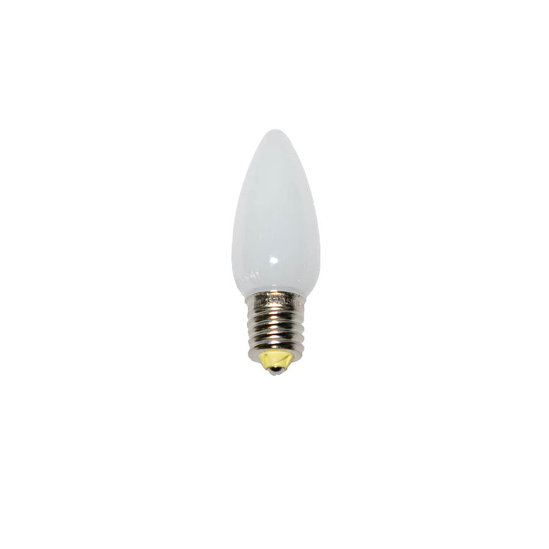 C9 Minleon Opaque Warm White SMD V2 Bulb (Smooth)