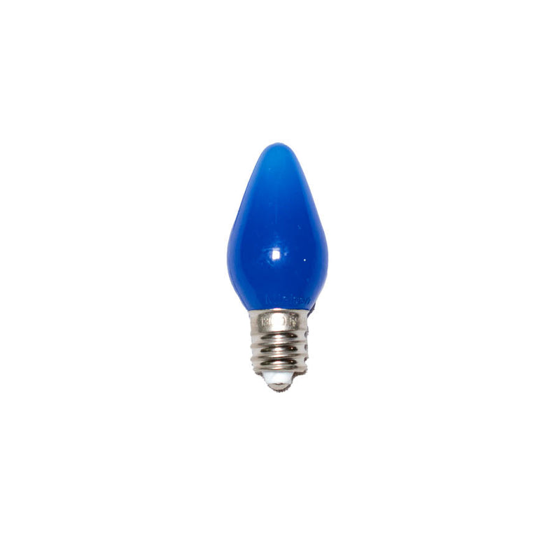 C9 Minleon Opaque Blue SMD V2 Bulb (Smooth)