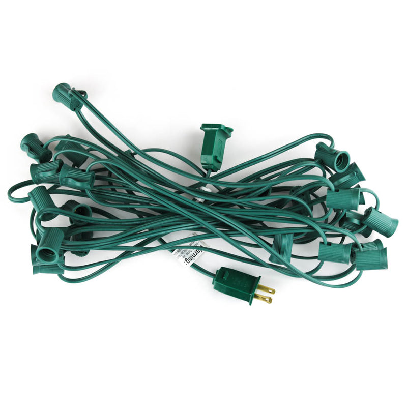 C7 25' Green Wire Stringer 12" Spacing