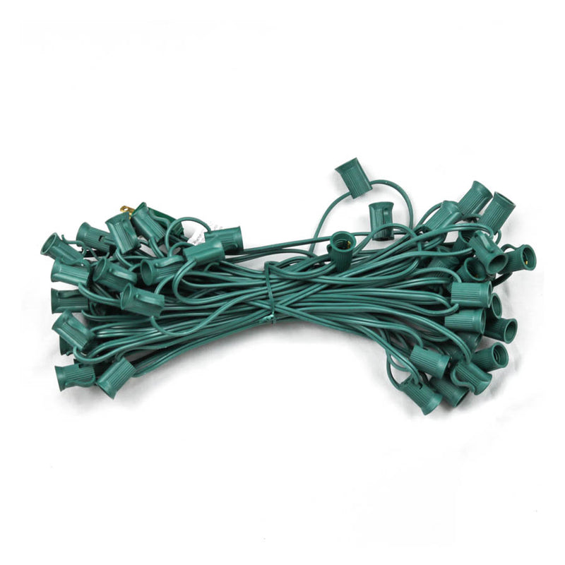 C7 50' 12 Spacing Green Wire Stringer