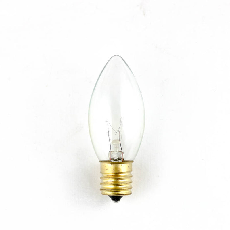 C9 Clear Transparent Incandescent Bulb