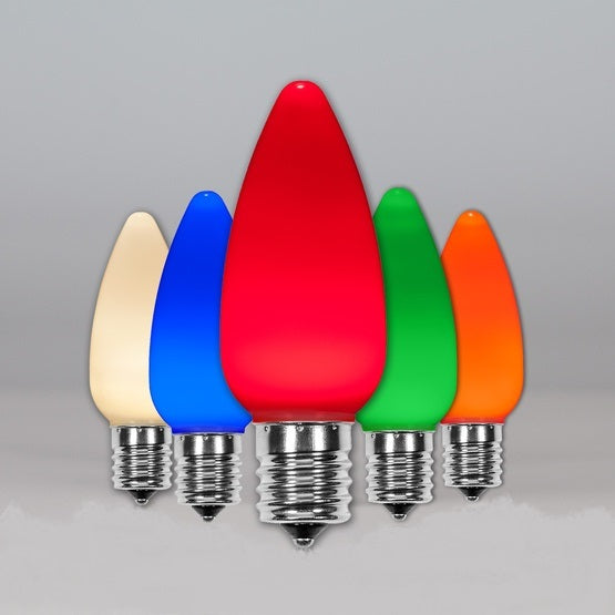C9 Multi (R,G,B,O,WW) Opaque SMD Bulb (Smooth)