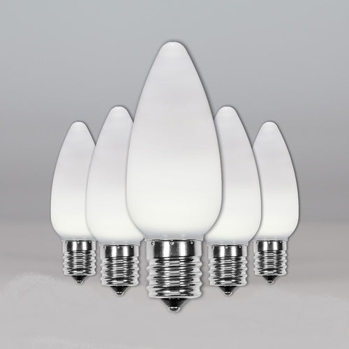 C9 Warm White Opaque SMD Bulb (Smooth)