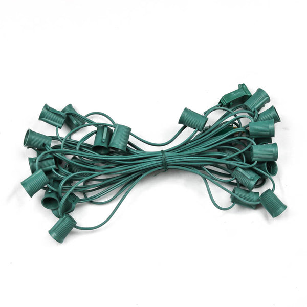 C9 25' 12" Spacing Green Wire Stringer