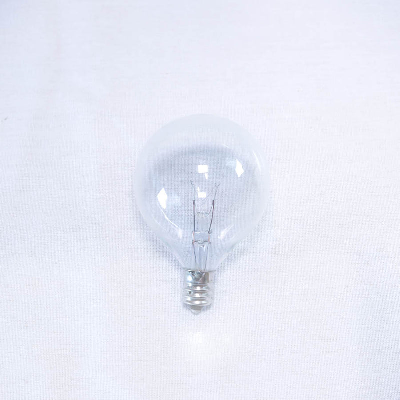 G50 Clear Incandescent Bulbs E12 (C7)