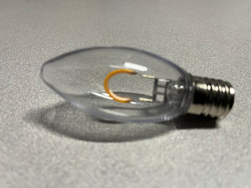 C9 LED Warm White U-Shape Filament Bulb
