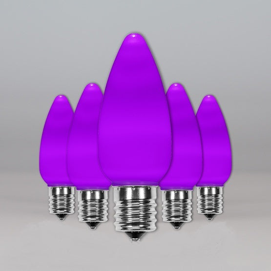 C9 Purple Opaque SMD Bulb (Smooth)